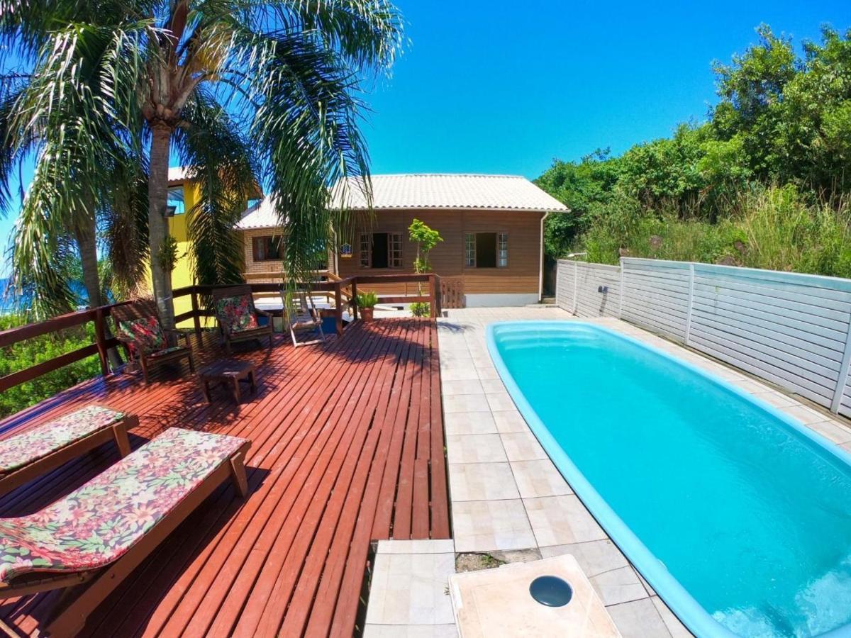 Casa Vista Privilegiada: Piscina E Conforto Garopaba Eksteriør bilde